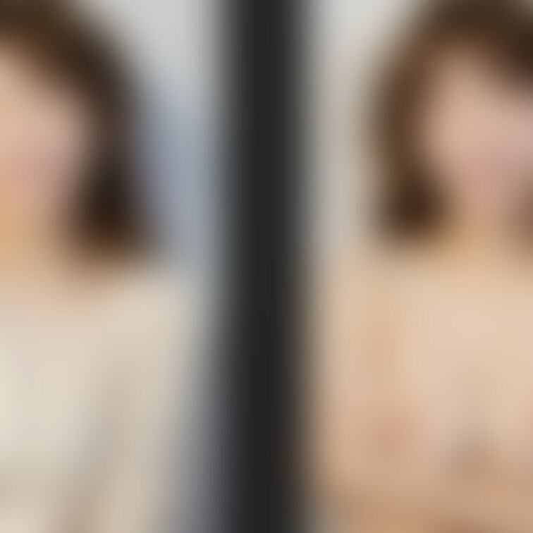 着衣と脱衣を並べた画像です。画像№352