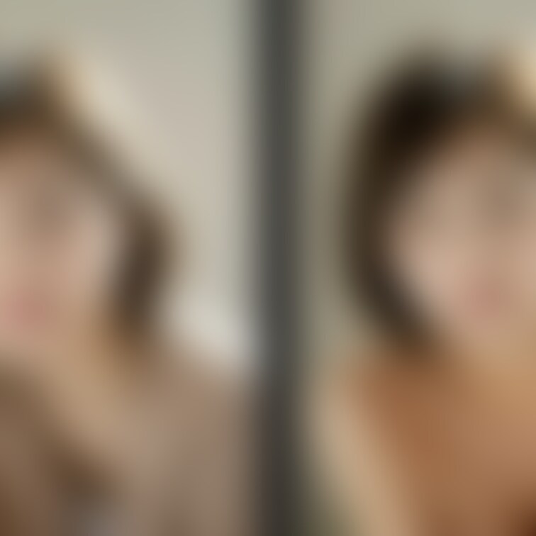 着衣と脱衣を並べた画像です。画像№1040