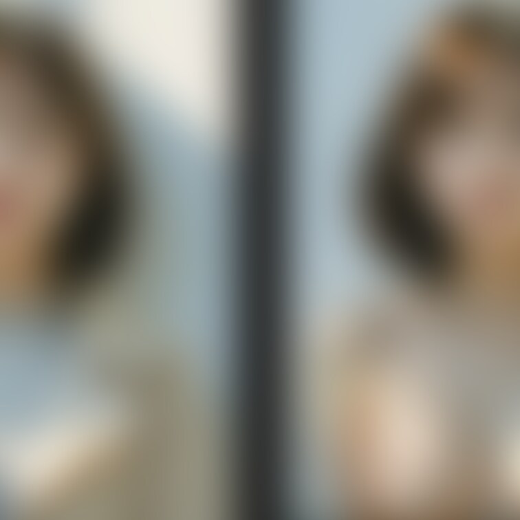 着衣と脱衣を並べた画像です。画像№1421