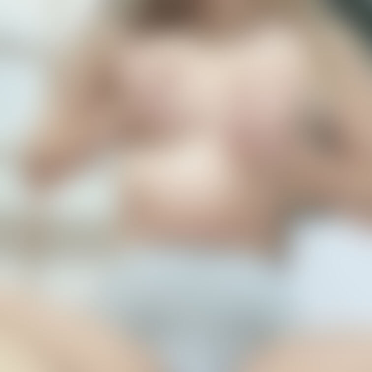 グレーの綿おパンツで揉み揉み