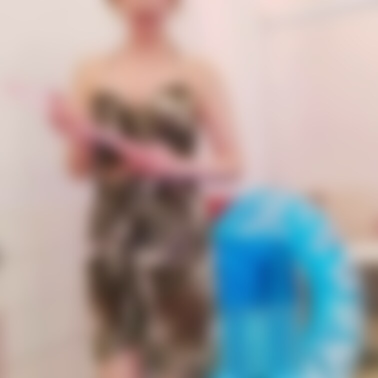 【顔出し動画】ファンの方からいただいた水着を着て、シャボン玉を楽しんでいます❤❤ウイッグじゃないバージョンは珍しいかも、