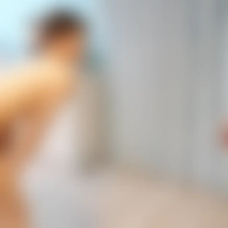 りこの豪邸全裸パーティーでの一コマ。今回はごほうびタイムとして、男性が体をじっくり観察されます。そしてその感想をりこが言