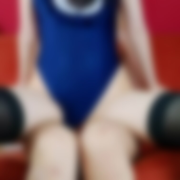 メイド風水着で、背面座位しながらおっぱいもみしだかれています…♥❤