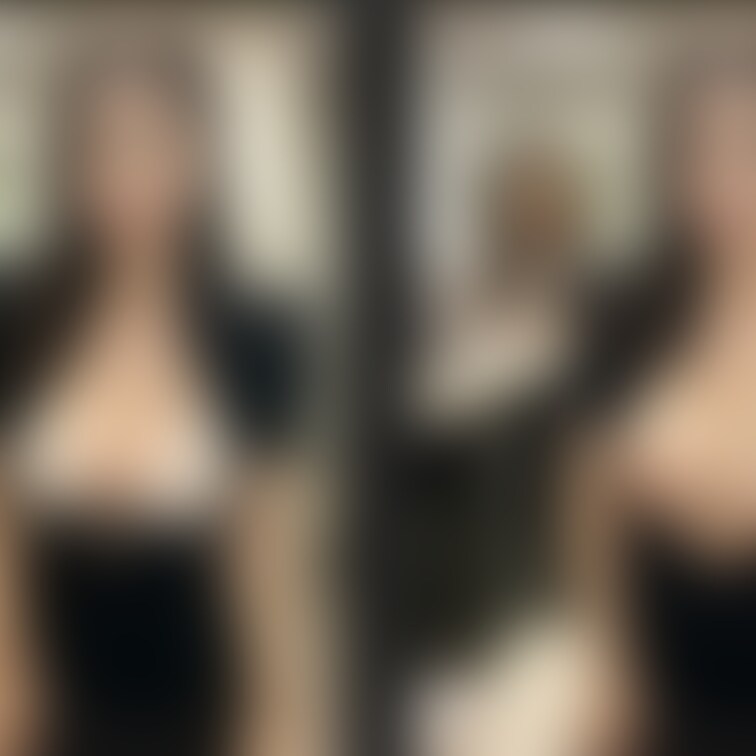 着衣と脱衣を並べた画像です。画像№60