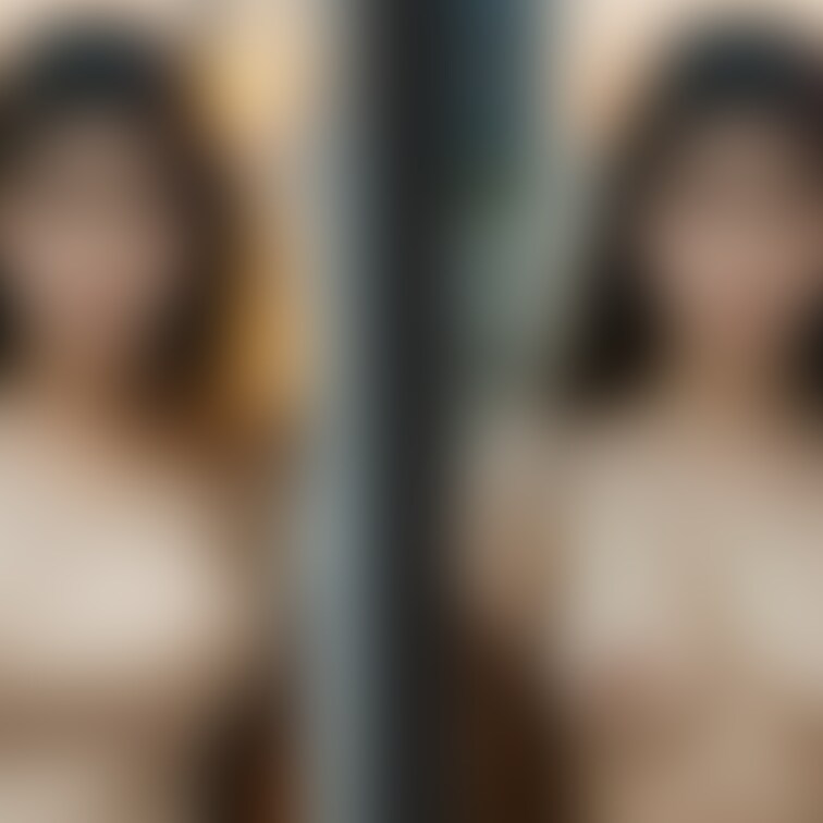 着衣と脱衣を並べた画像です。画像№39