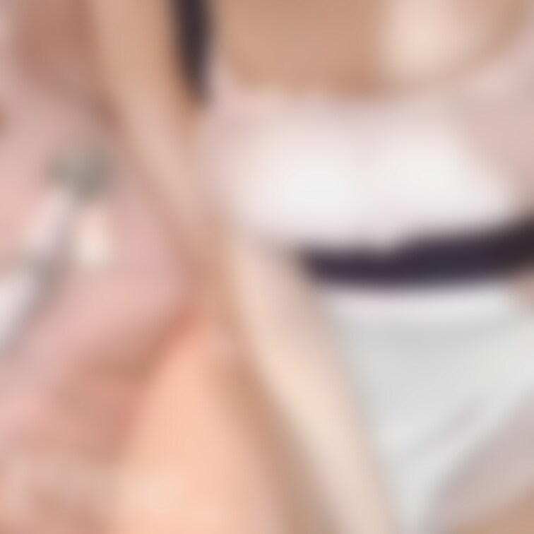 スク水メイドコスで胸揉みオナニー♡めちゃくちゃえっちいから見てねᐡㅠ ̫ ㅠᐡ♡