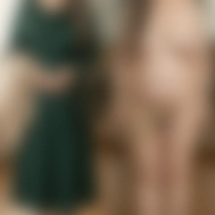 70代熟女 ダンス衣装左右見比べ