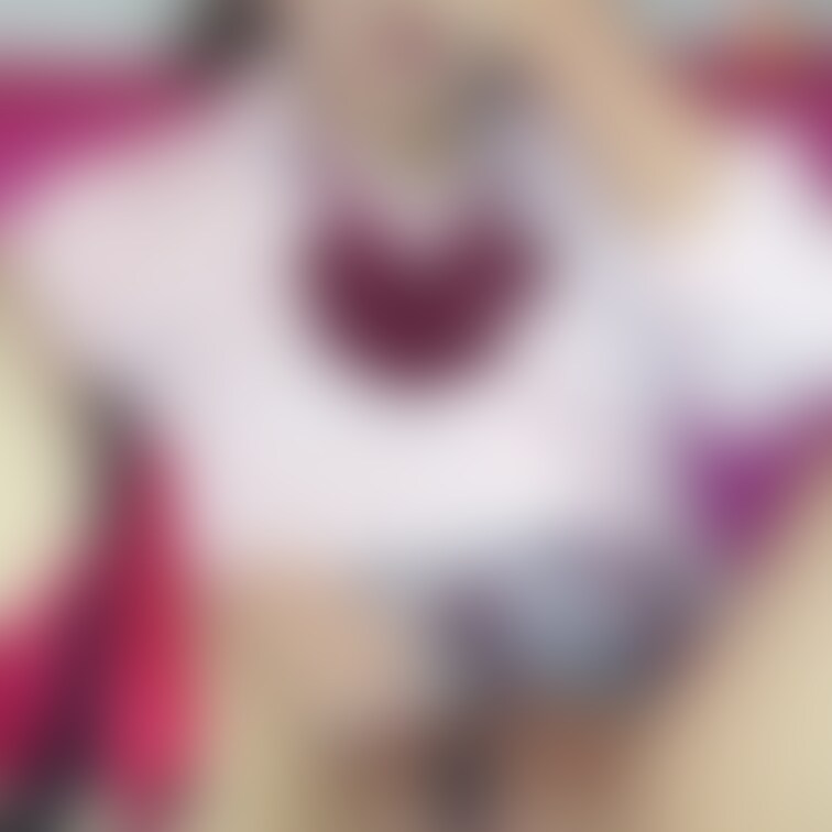 【ぷれみあ制服ギャルちゃん】超絶美少女💕大股M字開脚から、セクシーランジェリーを脱がせると、整えられたアンダーヘアと、卑