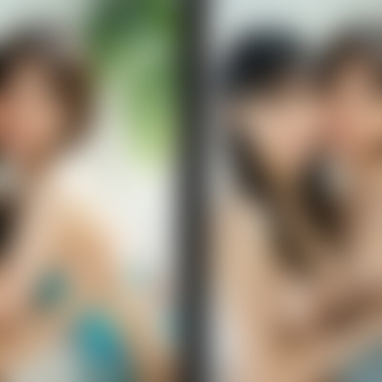 着衣と脱衣を並べた画像です。画像№692