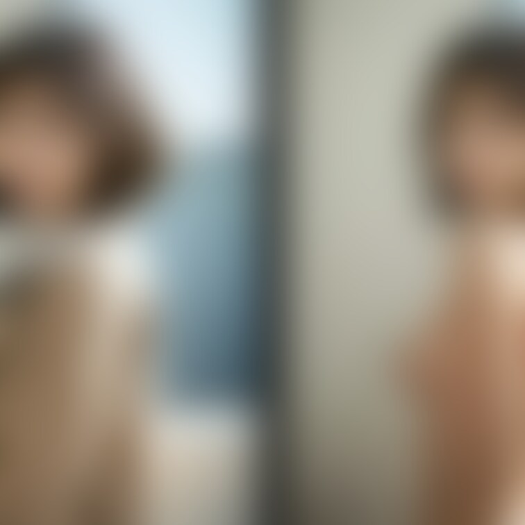 着衣と脱衣を並べた画像です。画像№1034