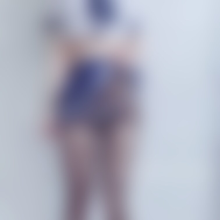 たくし上げ○○○さん 黒ストver.