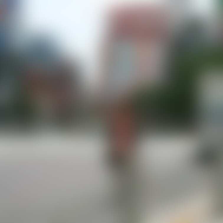 大通りで・・・