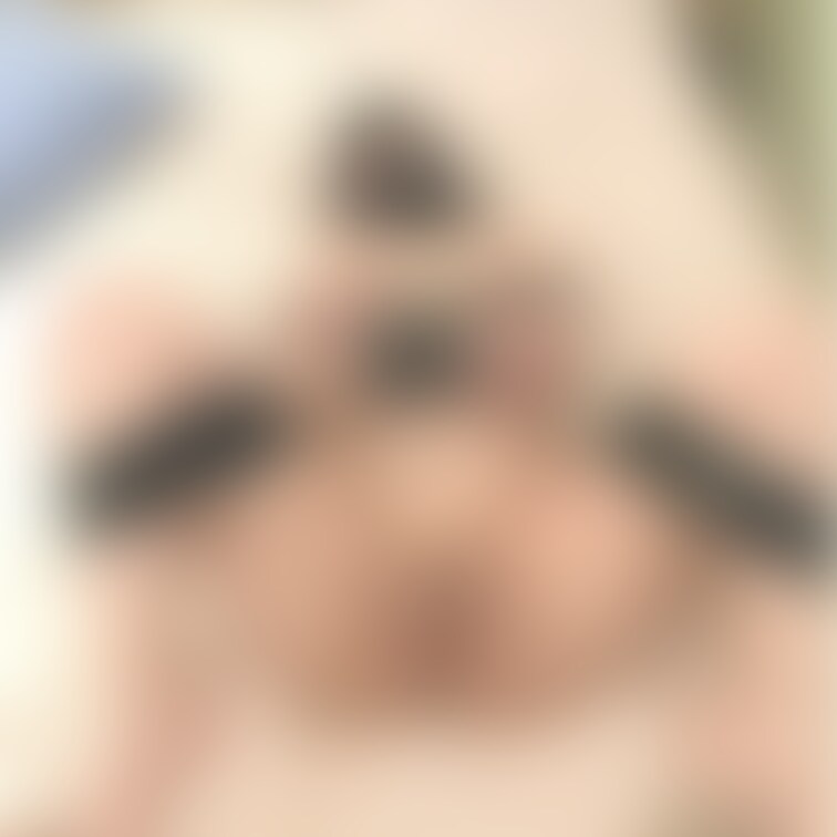 全頭マスク限界ドMの身体に淫語落書き