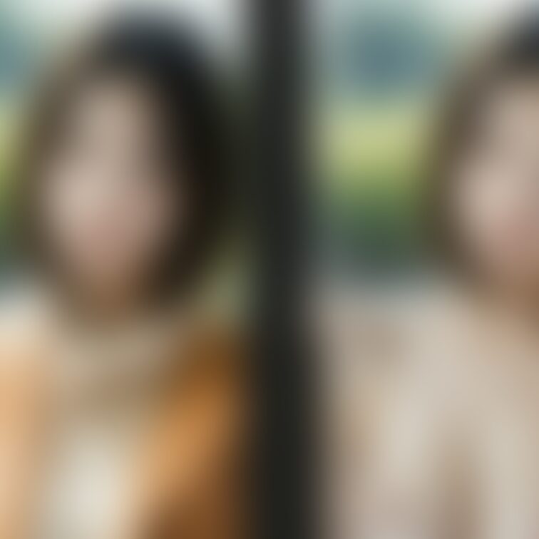 着衣と脱衣を並べた画像です。画像№973
