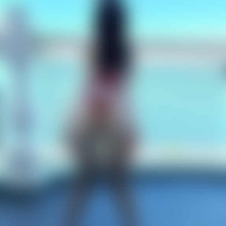 バニーサンタちゃん❤️ 知らないおじさんに貸し出されてホテルでご奉仕😖バルコニーでアナルプラグチェーン繋がれてしまいまし