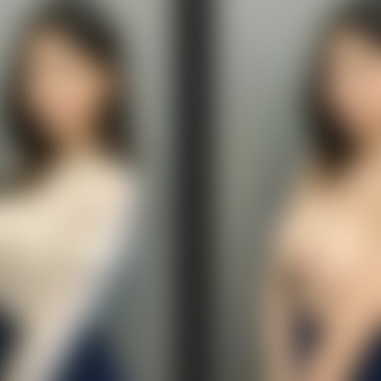 着衣と脱衣を並べた画像です。画像№207