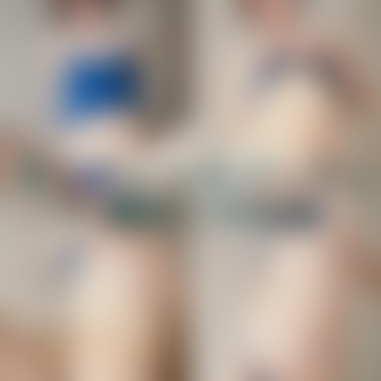 青いマイクロパンティで気分爽快💙ᵎ