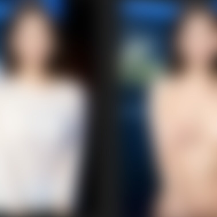 着衣と脱衣を並べた画像です。画像№224