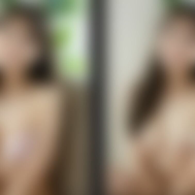 着衣と脱衣を並べた画像です。画像№773