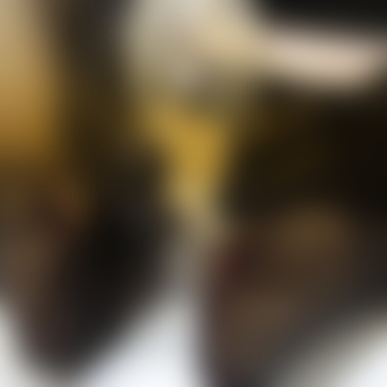 黒いサテン手袋と黒ストッキングを履いてペットボトルを触る画像です。パンチラありです。