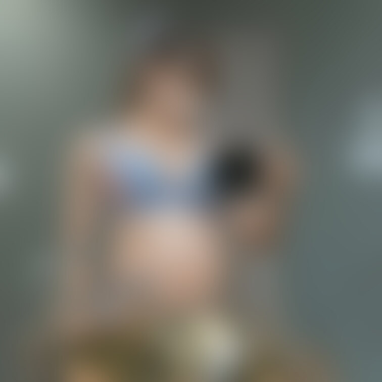 最後の妊婦姿かな?