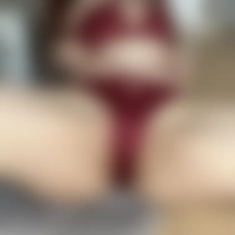 ツルツルサテンの赤いえっちな下着を色んな角度から接写撮影📸💗
ブラずらして下乳見せや、生脱ぎしてパンティあげるポーズも