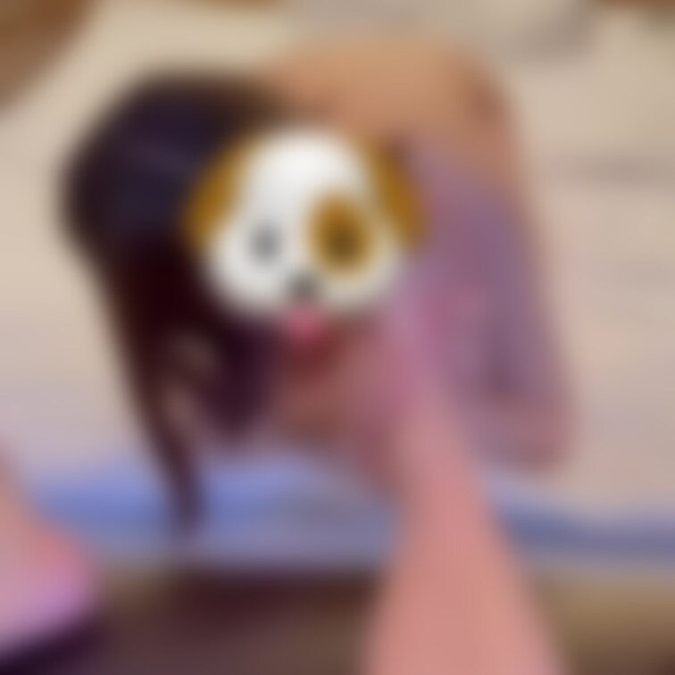 足ぺろぺろするの好きなわんちゃん🐶🤍
