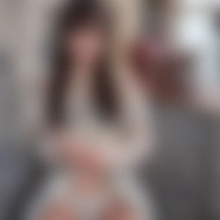 パンティ見せている美人お姉さん