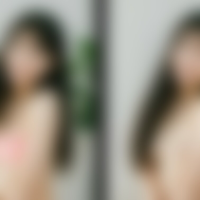 着衣と脱衣を並べた画像です。画像№767