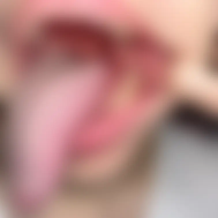 6/28
歯磨き前/1日終わりのお口👅