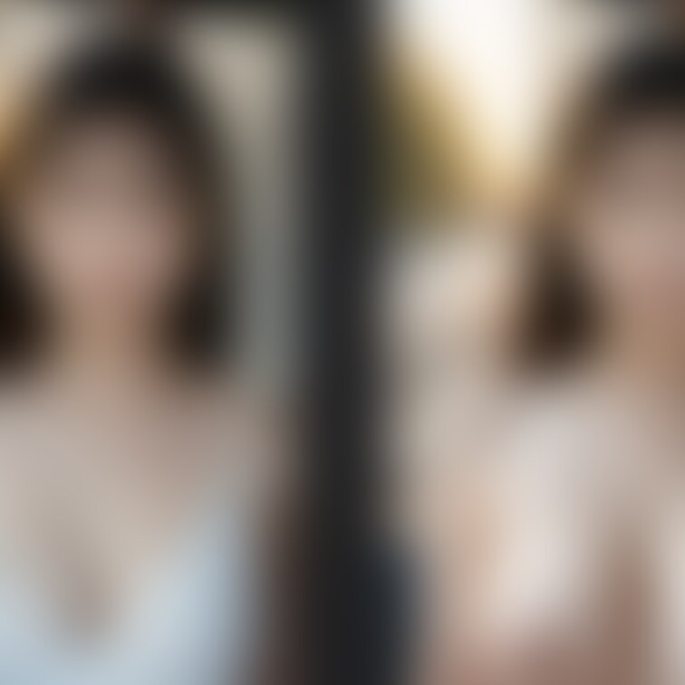 着衣と脱衣を並べた画像です。画像№353