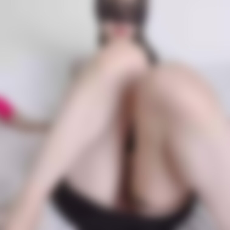 【顔出し】お股全開バイブオナ🥺❤️加工してたらお顔ぶよぶよ動いちゃった💦目隠ししてるけどお顔雰囲気モロだしです！！