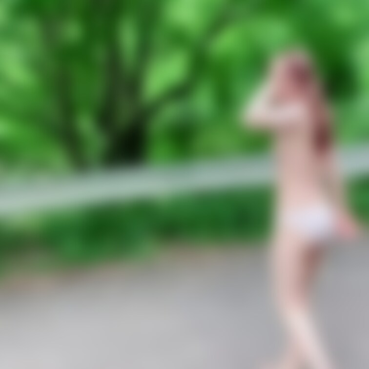 露出散歩(横撮)💓