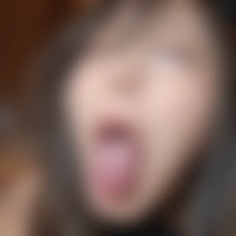 Sideways shots, sticking out tongues—
fetish parts are trul