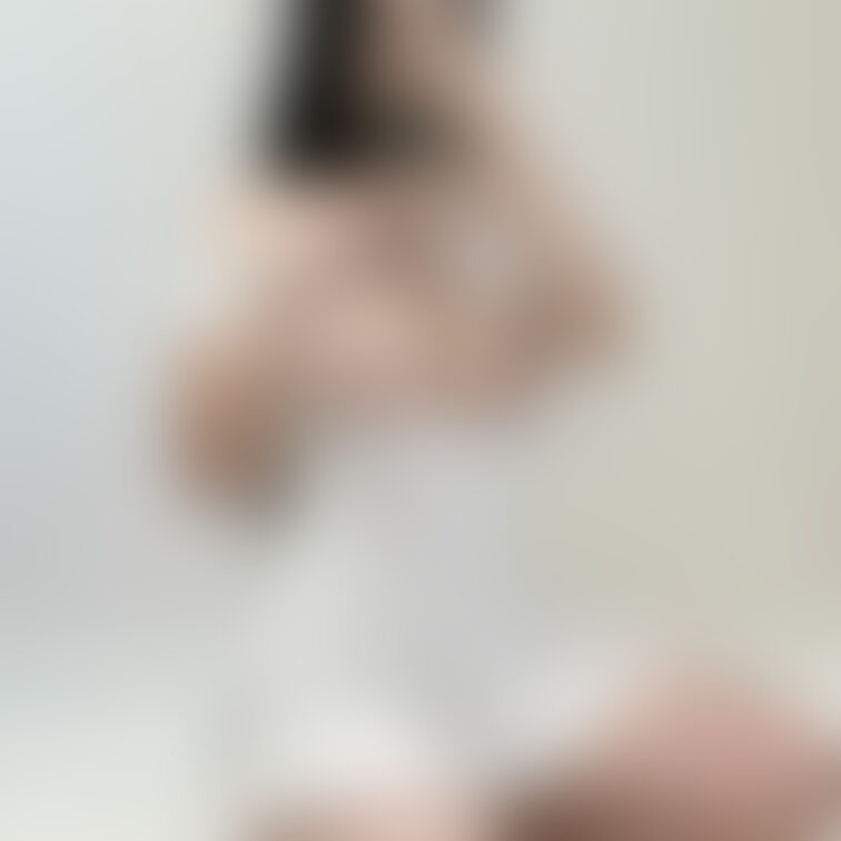 ホワイトワンピース🤍
