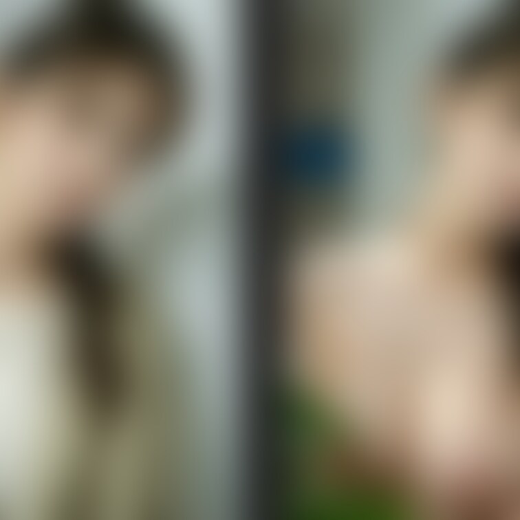 着衣と脱衣を並べた画像です。画像№955