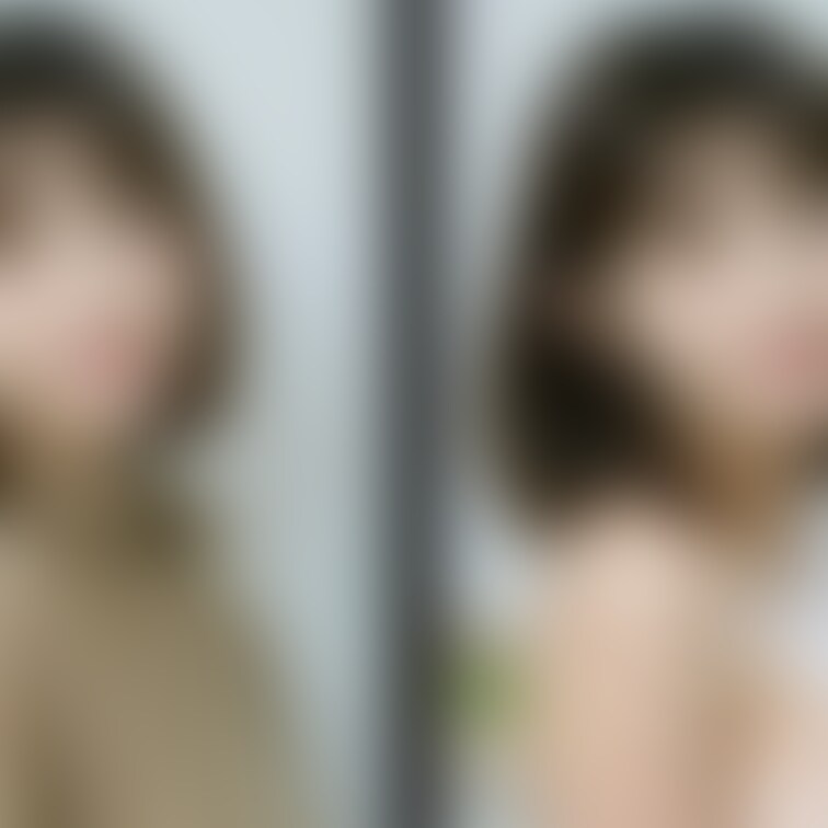 着衣と脱衣を並べた画像です。画像№941