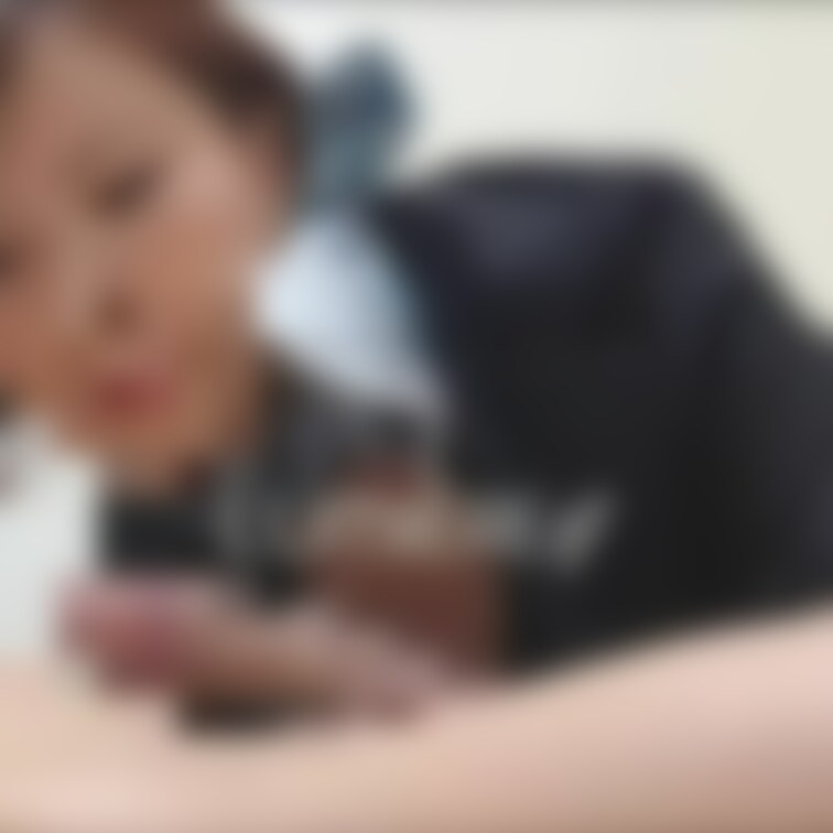 ＣＡのコスチュームでのフェラを正面からアップで❤️