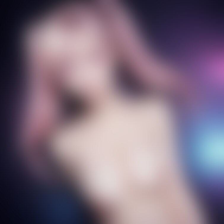 ツインテール○○○美女(着衣無し・ピンク髪ver.)