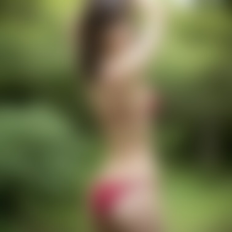 この前ブルーの水着だったから、
レッドの水着👙
ちょっとお尻の面積大きかったかな､､､😅