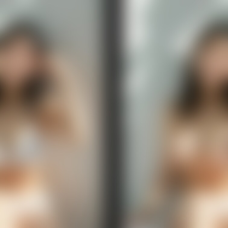 着衣と脱衣を並べた画像です。画像№659