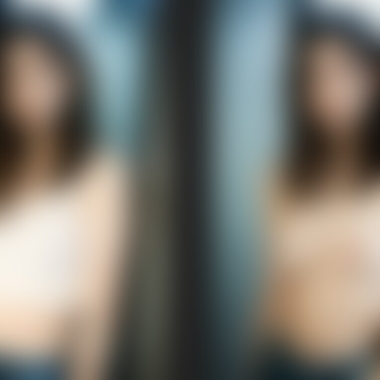 着衣と脱衣を並べた画像です。画像№133