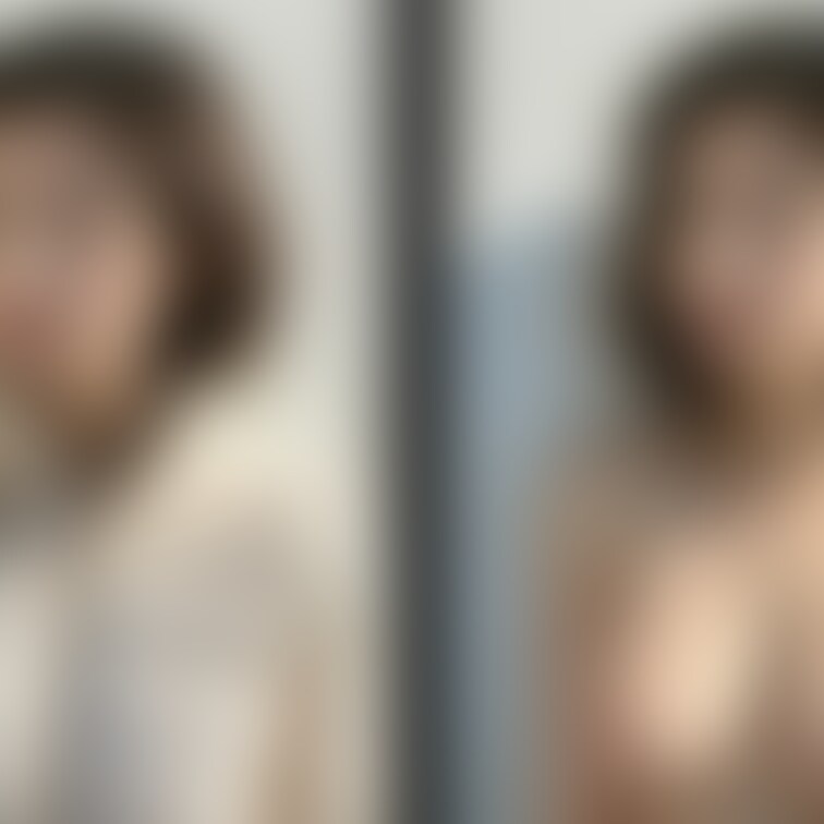 着衣と脱衣を並べた画像です。画像№1146