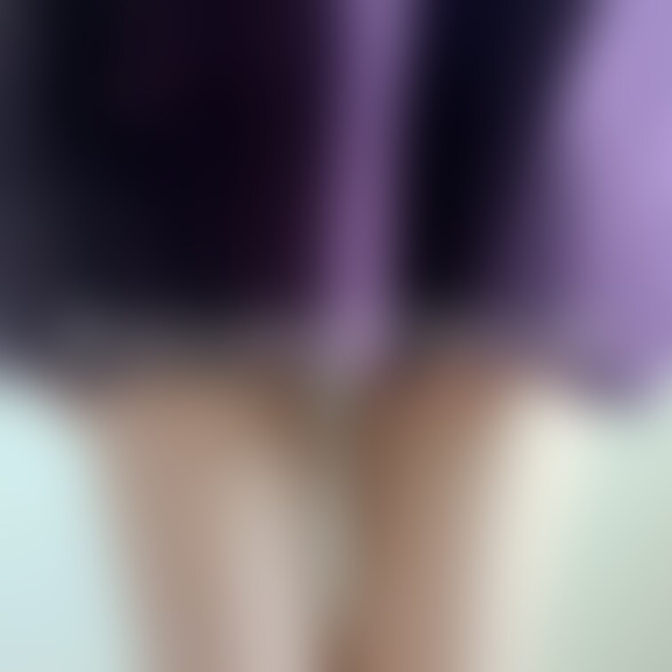 オーバーサイズのお洋服だと太ももとのバランスが悪い気がするの🦵💦