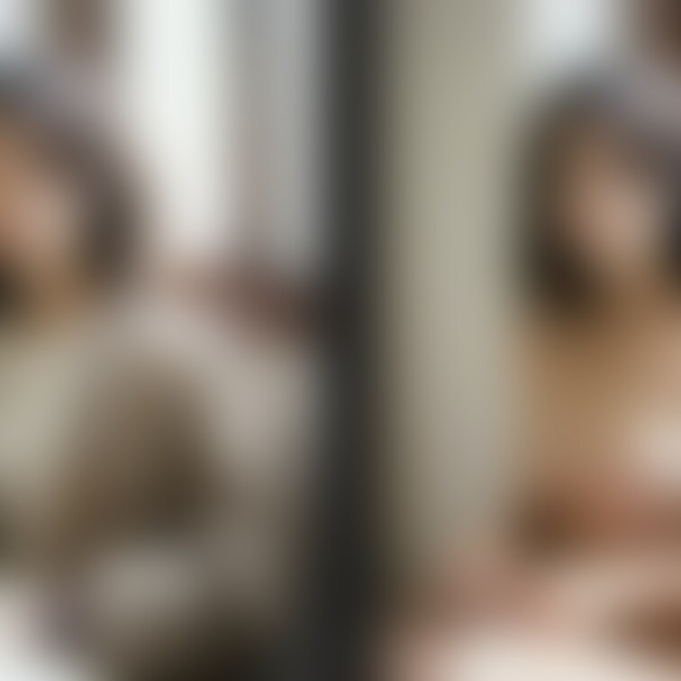 着衣と脱衣を並べた画像です。画像№1061