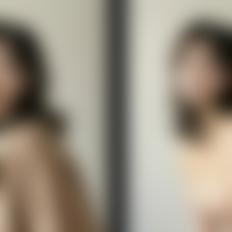着衣と脱衣を並べた画像です。画像№1134