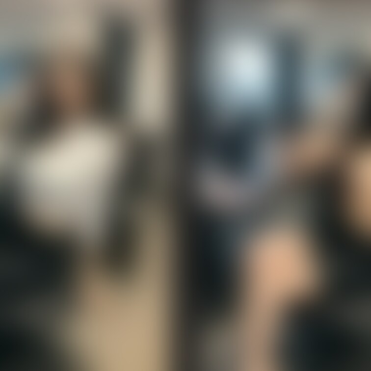 着衣と脱衣を並べた画像です。画像№400