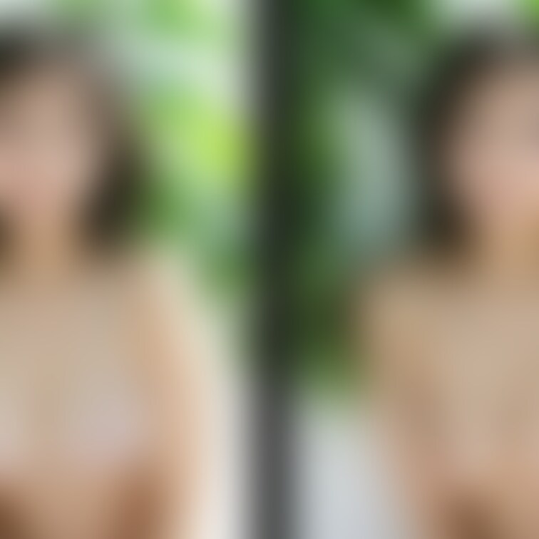 着衣と脱衣を並べた画像です。画像№789