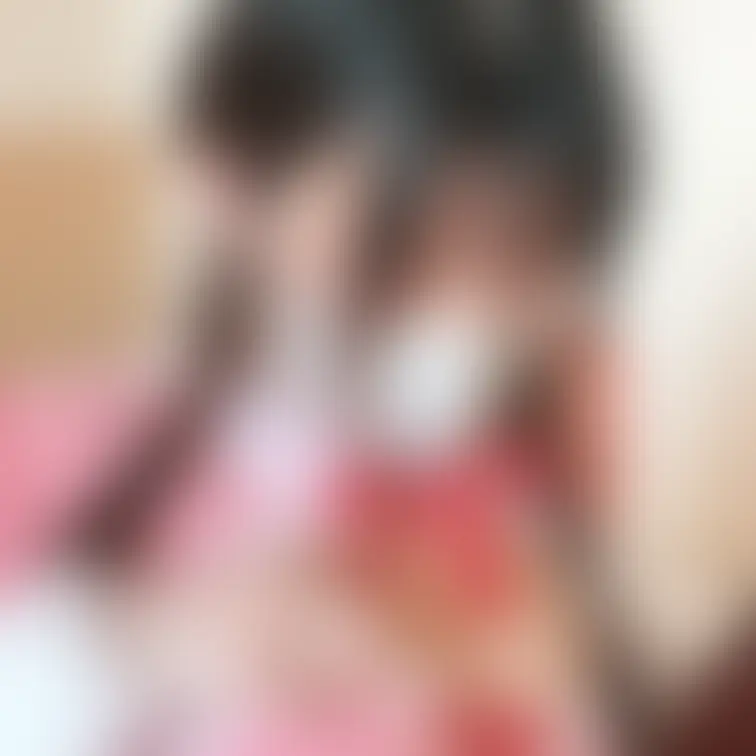 【ギンガムチェックの誘惑・１】かわいいチェック柄に合わせておさげ髪にしてみました👧少し幼く見えるかも❓
⭐️最初に❤️
