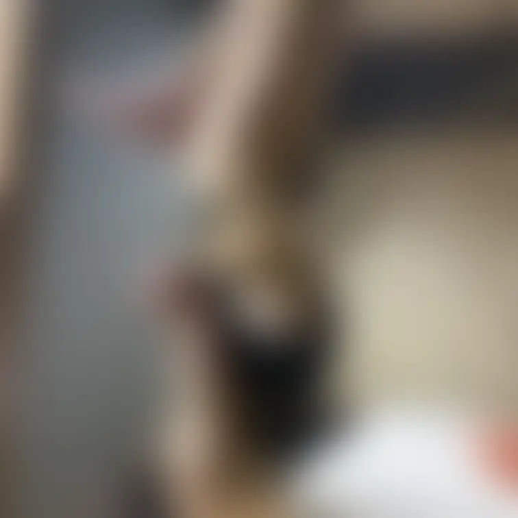 お腹側から引くのがいいバランス